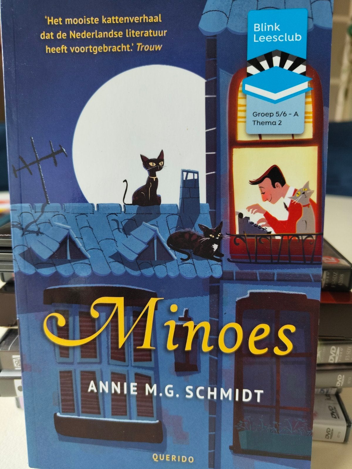 Minoes - Annie M.G. Schmidt (Blink Leesclubboek), Ophalen of Verzenden, Zo goed als nieuw, Annie M.G. Schmidt, Sprookjes