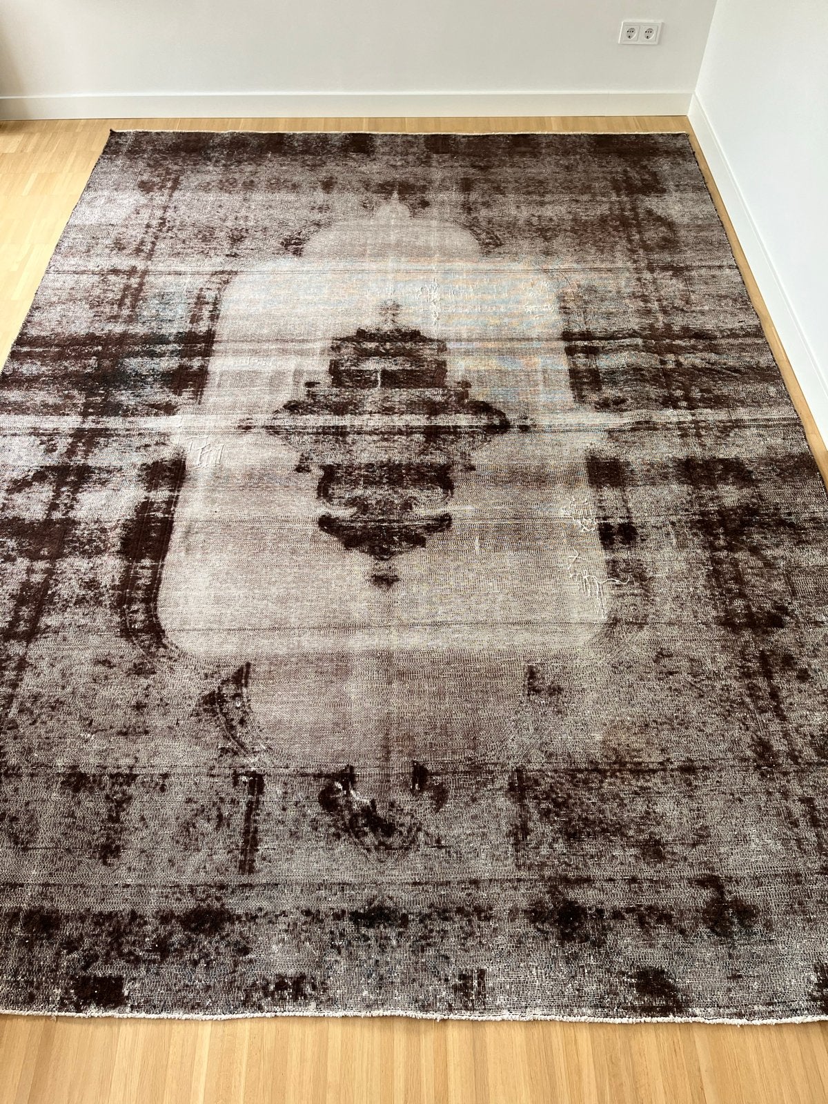 Vintage kelim 235x300cm, Huis en Inrichting, Bruin, Ophalen of Verzenden, Zo goed als nieuw, 200 cm of meer