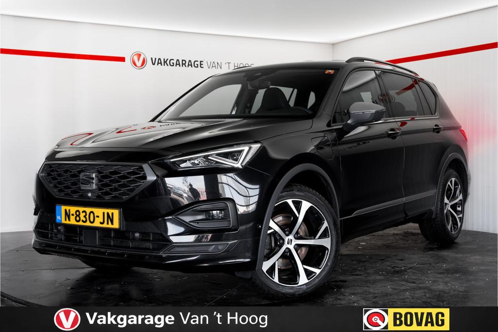 SEAT Tarraco FR ACC Trekhaak Applecarplay Memory 360camera, Auto's, Seat, Stof, 4 cilinders, Zwart, Verwarming stoelen achter