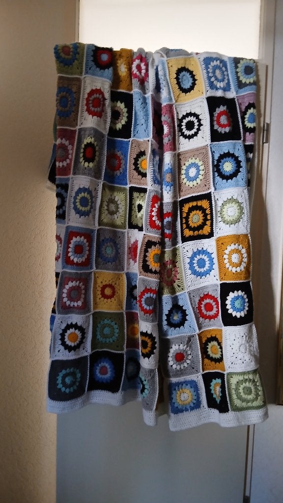 Gehaakt sprei/woondeken, 220 cm, Gehaakt, Nieuw, Ophalen of Verzenden