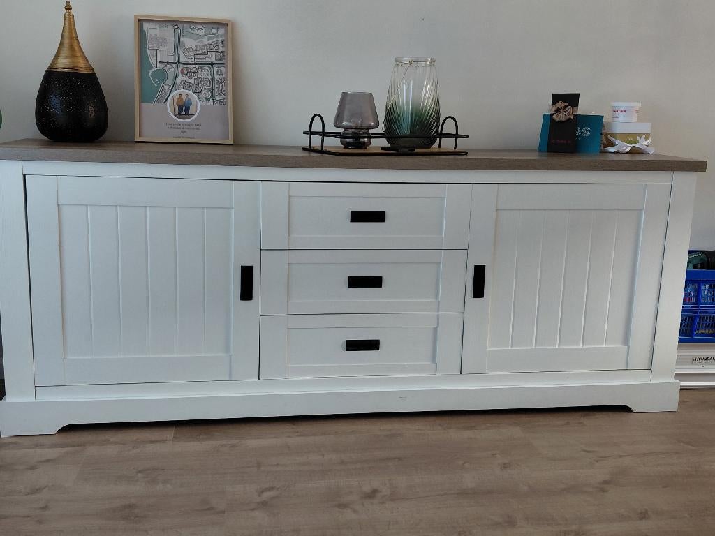 Landelijke kast, Huis en Inrichting, Kasten | Dressoirs, Ophalen, Overige materialen, Gebruikt, 200 cm of meer
