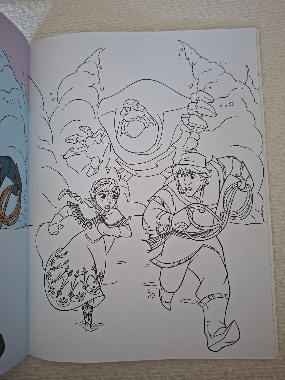 Groot Frozen pakket: kleurboek, stickervellen en meer, Ophalen of Verzenden, Zo goed als nieuw