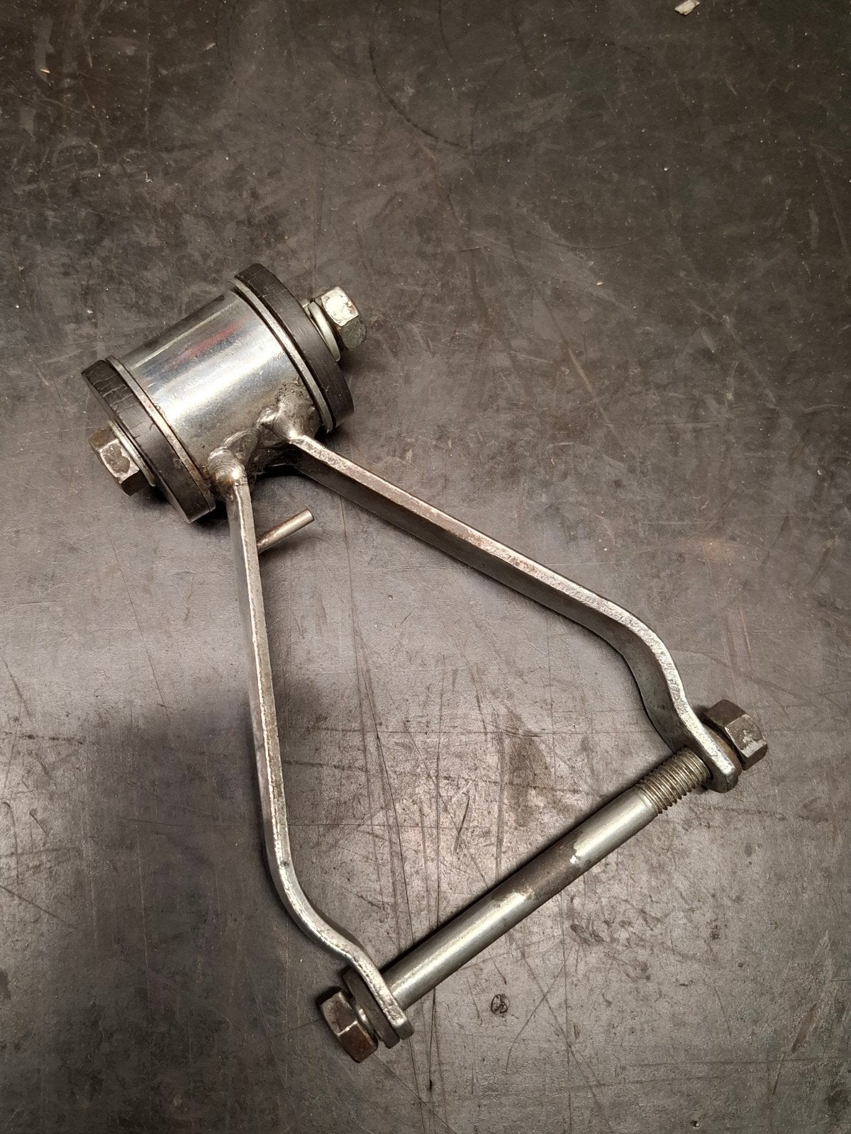 Zündapp chroom motor ophangbeugel met originele boutjes, Ophalen of Verzenden, Gebruikt, Overige typen