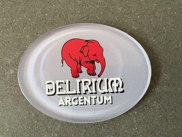 Ovale taplens Delirium Argentum, Ophalen of Verzenden, Zo goed als nieuw, Overige typen, Overige merken