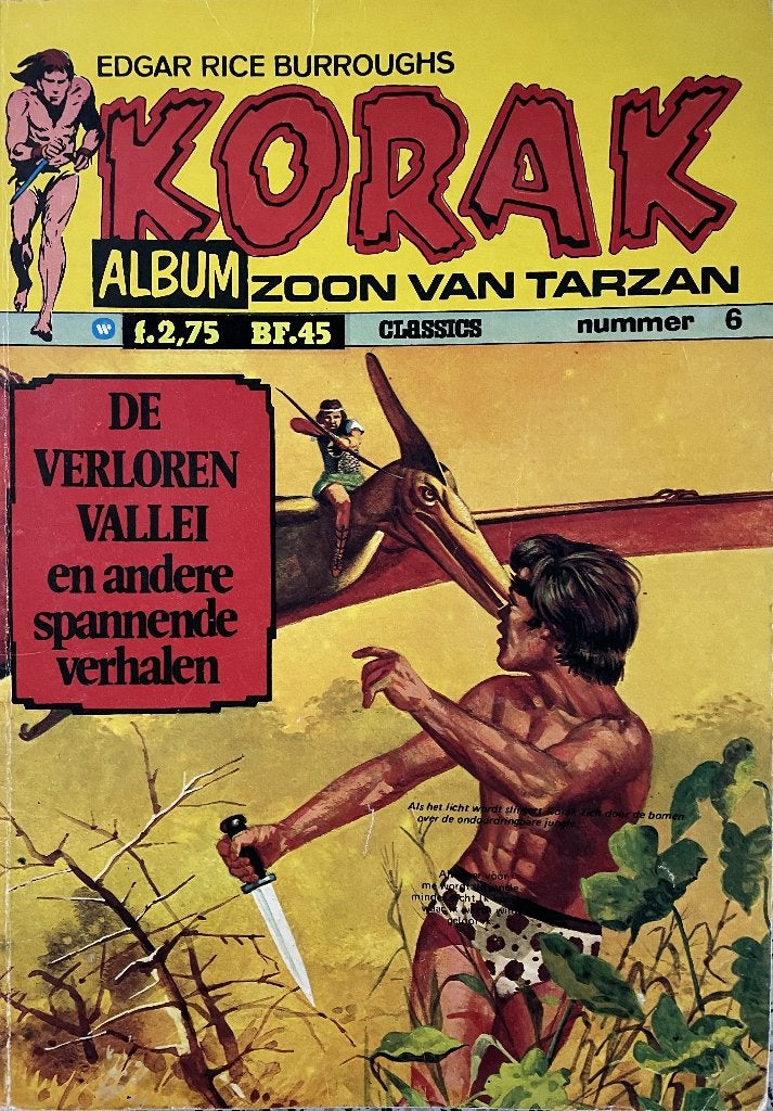 Korak    teab, Eén comic, Ophalen of Verzenden, Gelezen, Europa