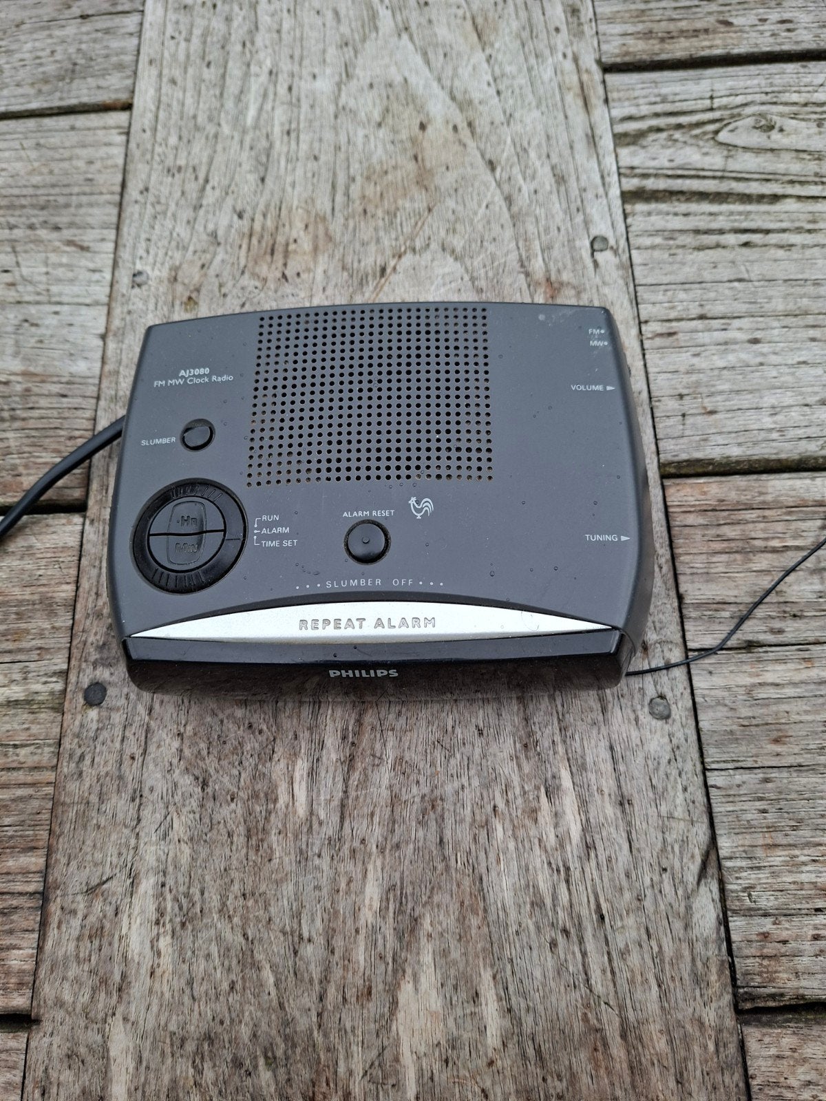 Klokradio., Ophalen of Verzenden, Gebruikt