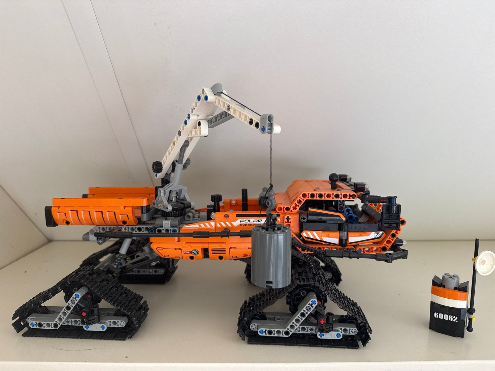 LEGO Technic Arctische rupsvoertuig 42038, Ophalen of Verzenden, Zo goed als nieuw, Overige merken