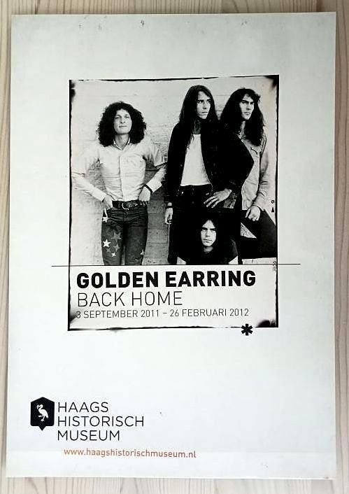 Golden Earring: Back home kaart., Ophalen of Verzenden, Zo goed als nieuw