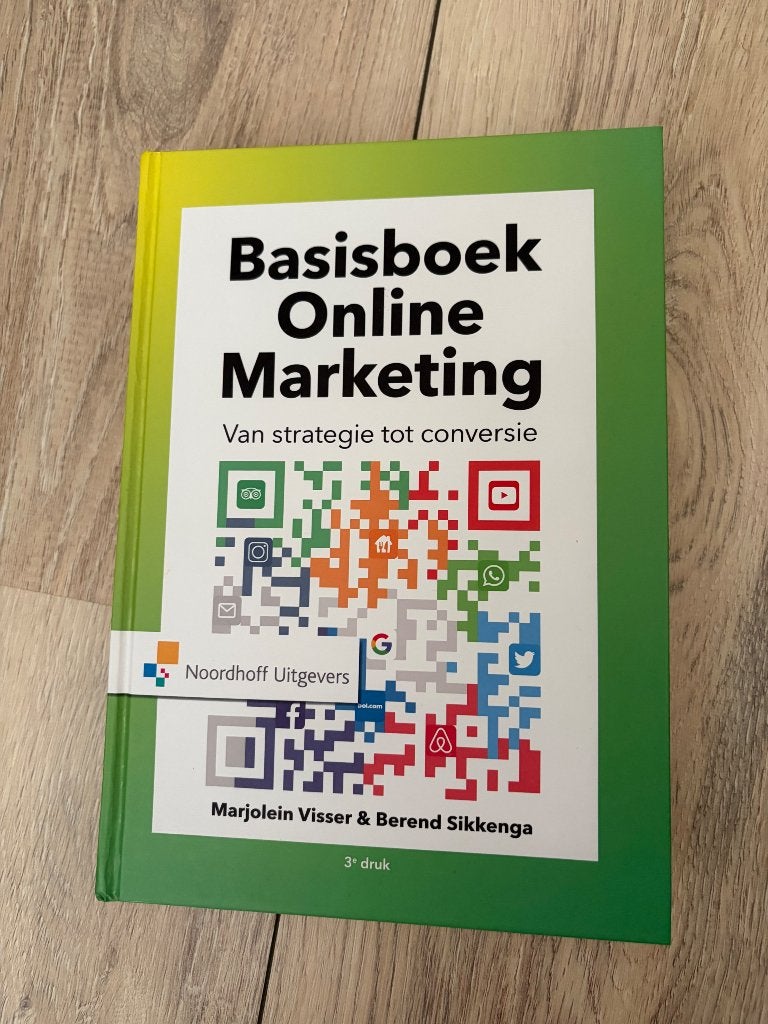 Basisboek Online Marketing - 3e druk, Boeken, Ophalen of Verzenden, Beta, Zo goed als nieuw, HBO