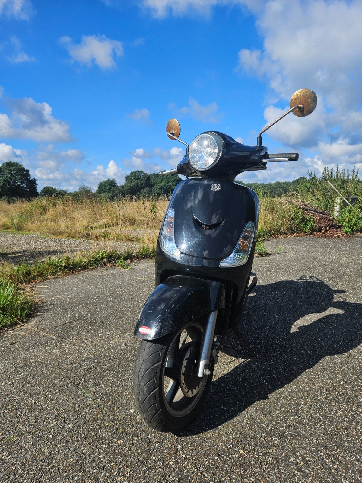 SYM Fiddle 2 uit 2008 – 45 km/u – 15.000 km, Ophalen, Gebruikt, Benzine, SYM