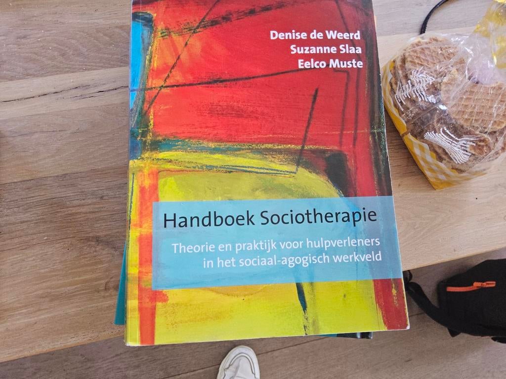 Denise de Weerd - Handboek sociotherapie, Denise de Weerd; Suzanne Slaa; Eelco Muste, Ophalen of Verzenden, Zo goed als nieuw