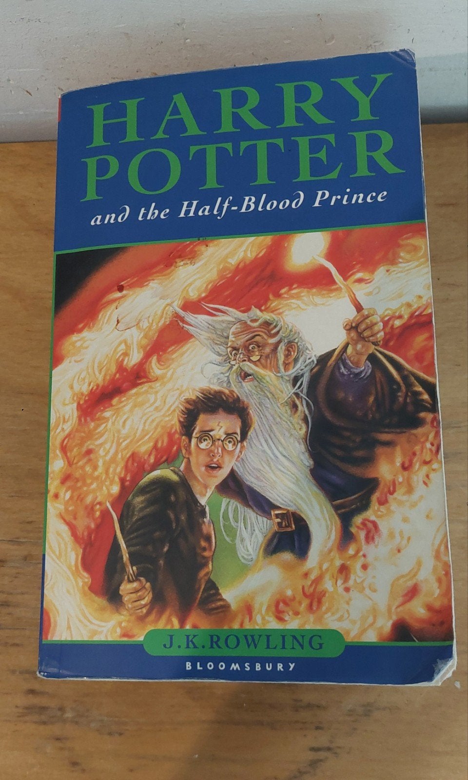 First Edition! Harry Potter and the Half-Blood Prince, Ophalen of Verzenden, Gebruikt, Boek of Poster