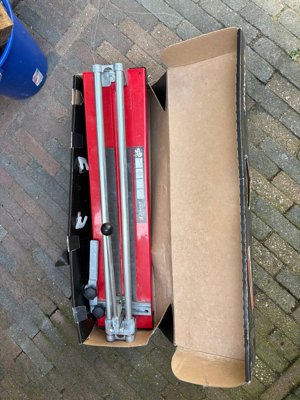 Jokosit Tegelsnijder 600mm - Zo goed als nieuw, Ophalen, Zo goed als nieuw, Snijgereedschap, Overige merken