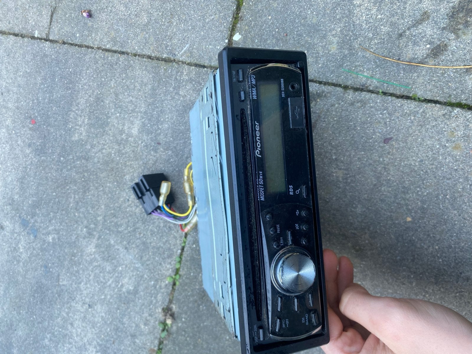 Pioneer DEH-2000MP Autoradio - Goede staat, Ophalen, Gebruikt