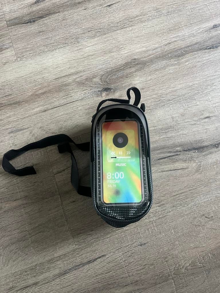 Fiets Telefoonhouder Tas - Waterdicht & Touchscreen, Fietsen en Brommers, Fietsaccessoires | Fietstassen, Ophalen of Verzenden