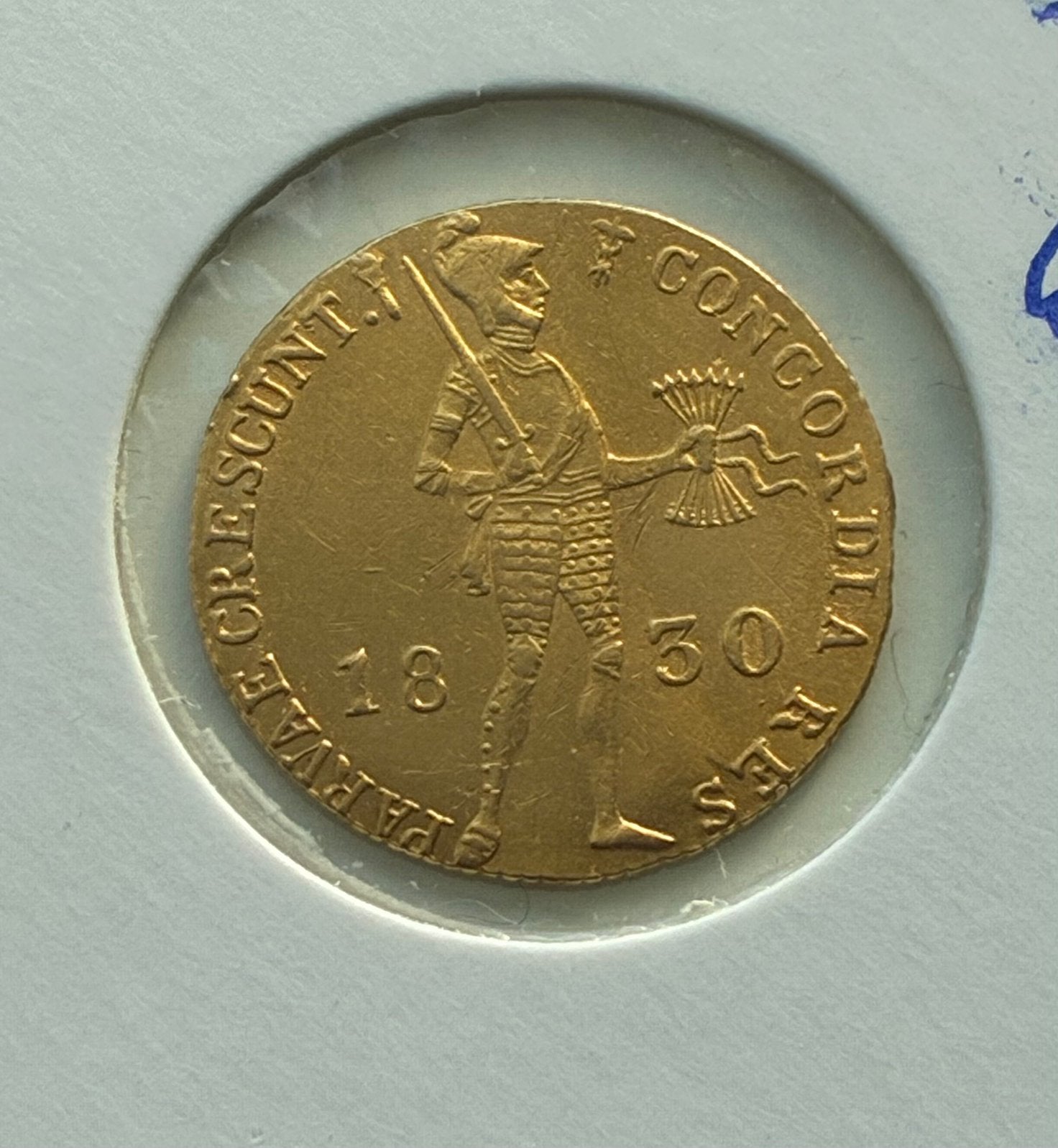Willem I, dukaat goud 1830 (St. Petersburg slag), ZF+, Ophalen of Verzenden, Koning Willem I, Overige waardes, Goud