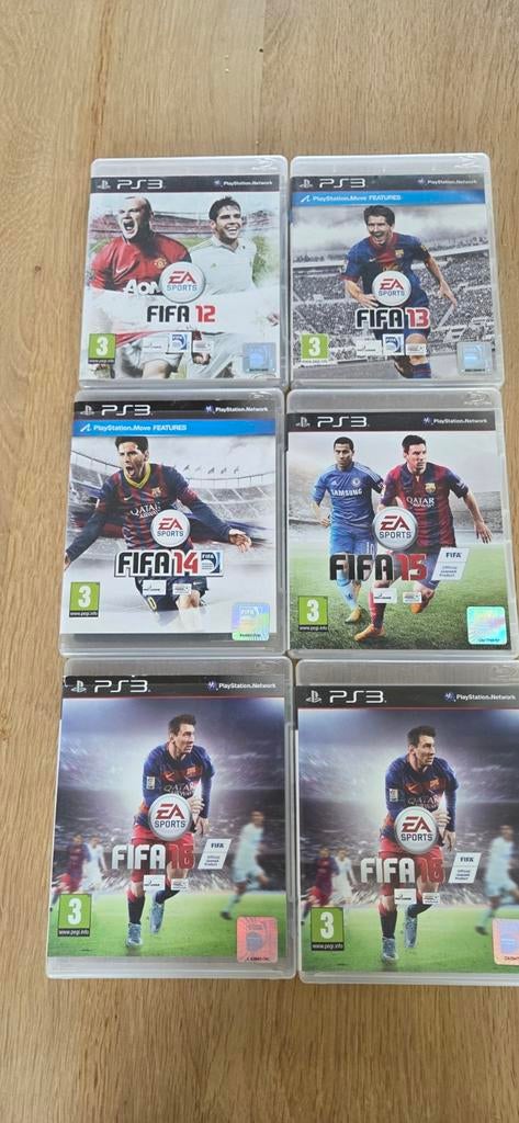 PlayStation 3 spellen: FIFA 12 t/m FIFA 16, Spelcomputers en Games, Games | Sony PlayStation 3, Ophalen of Verzenden