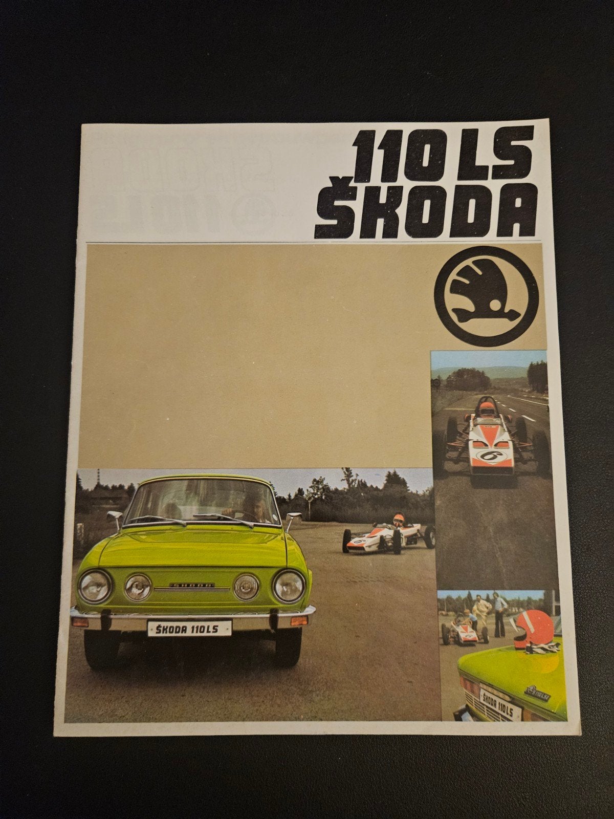 Brochure Skoda 110 LS, Ophalen of Verzenden, Zo goed als nieuw, Overige merken