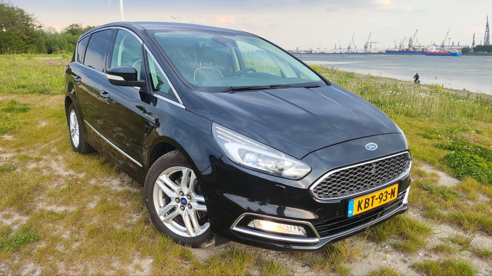 Ford S Max Vignale 2017 Automaat 7 Persoons, Auto's, Ford, Particulier, S-Max, ABS, Achteruitrijcamera, Adaptieve lichten, Adaptive Cruise Control