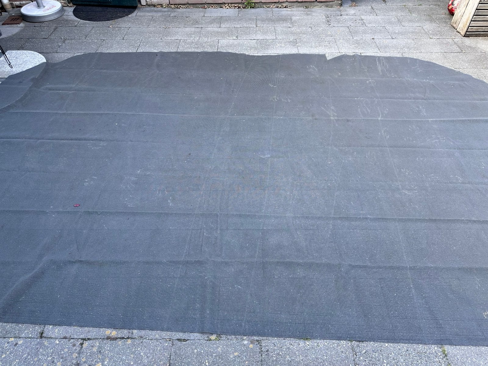 Voortent mat, tenttapijt of voor onder de luifel., Caravans en Kamperen, Kampeeraccessoires, Ophalen of Verzenden, Gebruikt