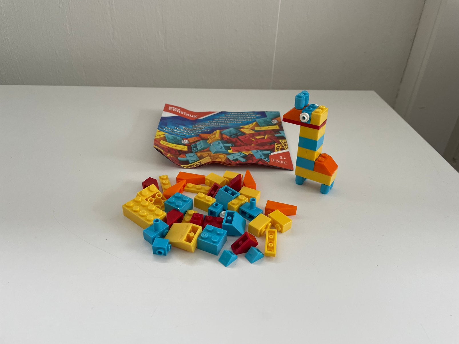 Mega construx leuke kleurrijke set bouwblokjes, Ophalen of Verzenden, Gebruikt, Overige merken