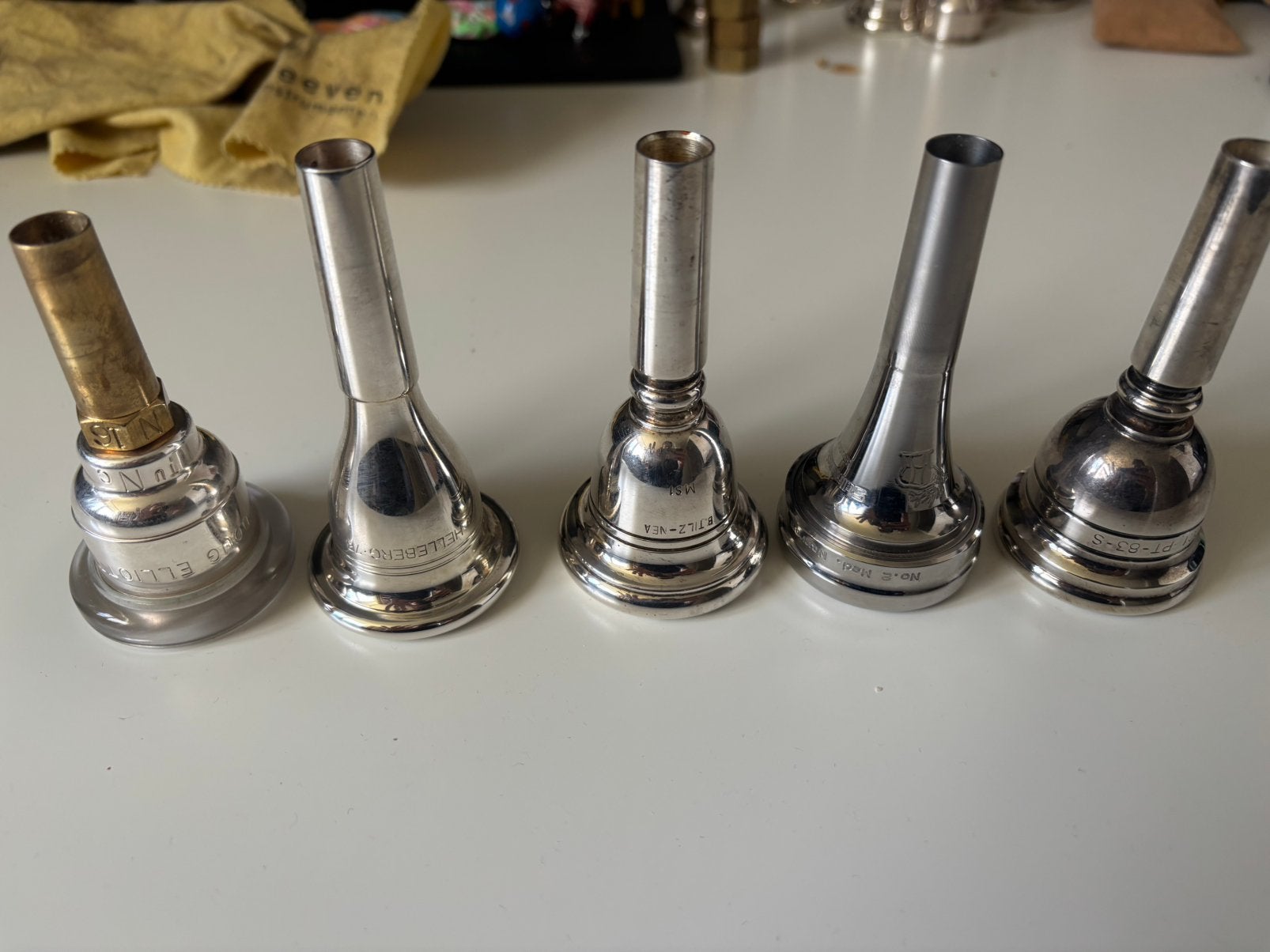 Mondstukken bastuba, Ophalen, Zo goed als nieuw, Euphonium of Tenortuba
