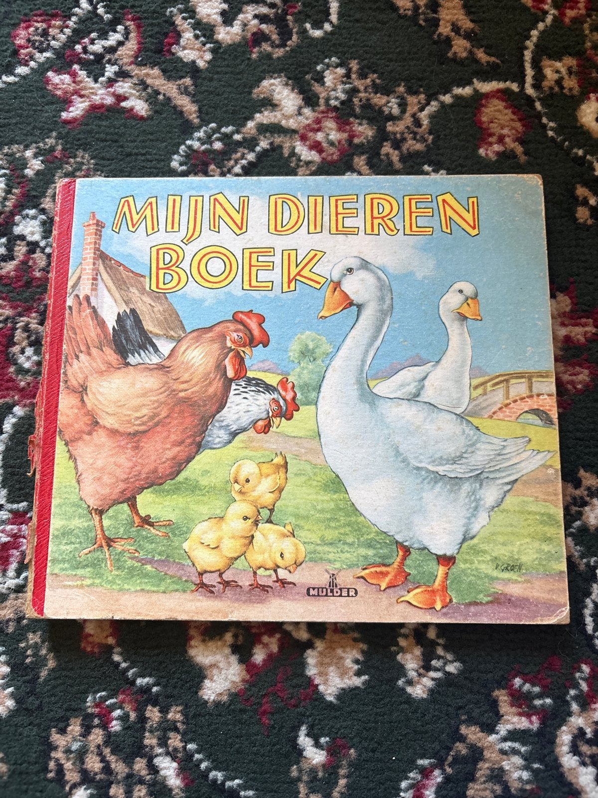 Mijn Dierenboek - Klassiek Prentenboek voor Kinderen, Ophalen of Verzenden, Gelezen, 2 tot 3 jaar
