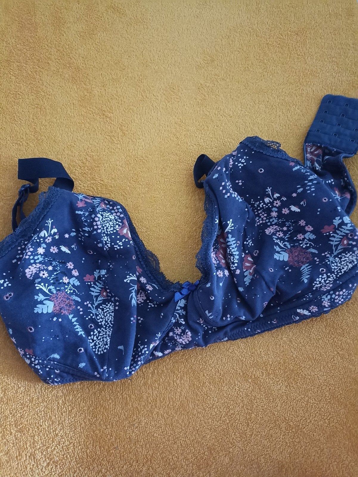 Esmara voedingsbeha met bloemenprint - Maat 85E, Esmara, Ophalen of Verzenden, Blauw, BH