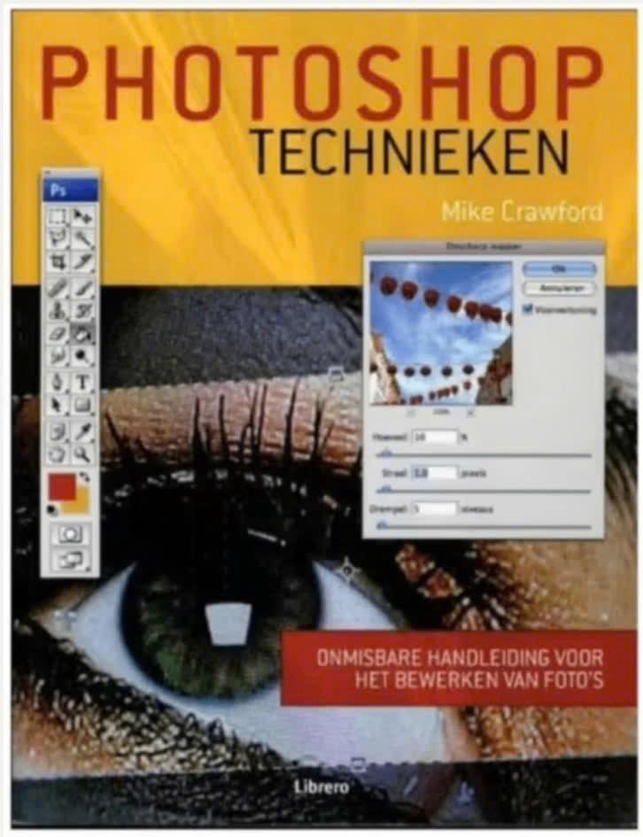 Photoshoptechnieken, Boeken, Informatica en Computer, Zo goed als nieuw, Internet of Webdesign, Ophalen of Verzenden