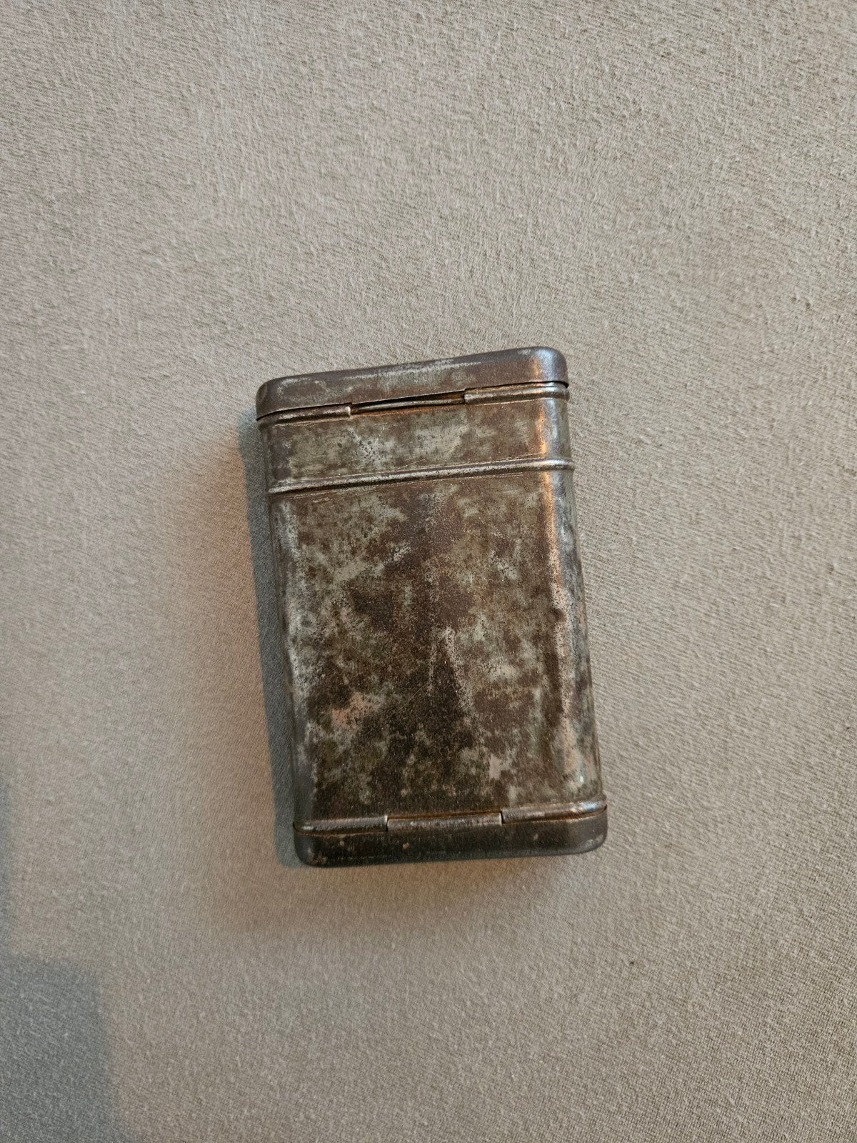 k98 schoonmaak blikje 1937, Verzamelen, Ophalen of Verzenden, Duitsland, Overige typen