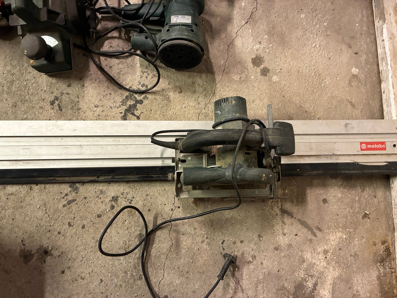 Metabo gereedschap set: cirkelzaag, schuurmachine, schaaf, Doe-het-zelf en Verbouw, Ophalen of Verzenden, Gebruikt