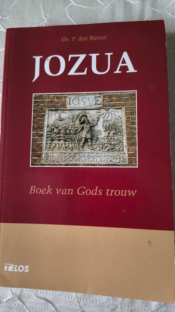 JOZUA boek van Gods trouw. Ds P den Butter, Christendom | Protestants, Ophalen of Verzenden, Zo goed als nieuw, Ds P den Butter