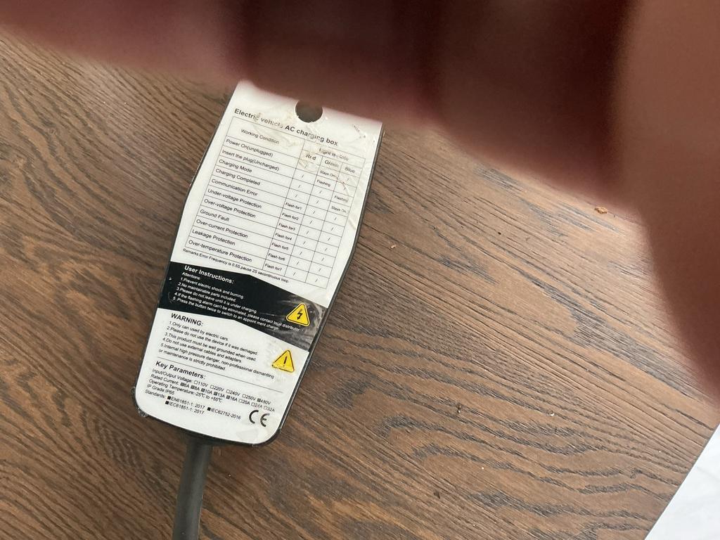 VDE POWER Draagbare EV Laadkabel Type 2 (16A) 11kw, Verzamelen, Speldjes, Pins en Buttons, Ophalen of Verzenden, Zo goed als nieuw