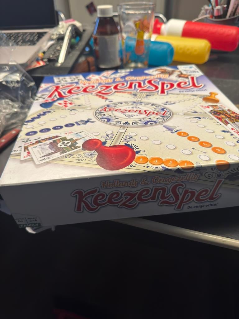 Keezenspel in nieuwstaat, Hobby en Vrije tijd, Ophalen, Zo goed als nieuw