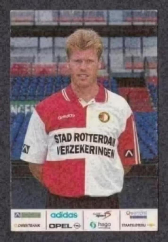 Voetbal Feyenoord Clemens Zwijnenberg Jaren 90., Ophalen of Verzenden, 1980 tot heden, Ongelopen, Sport en Spel
