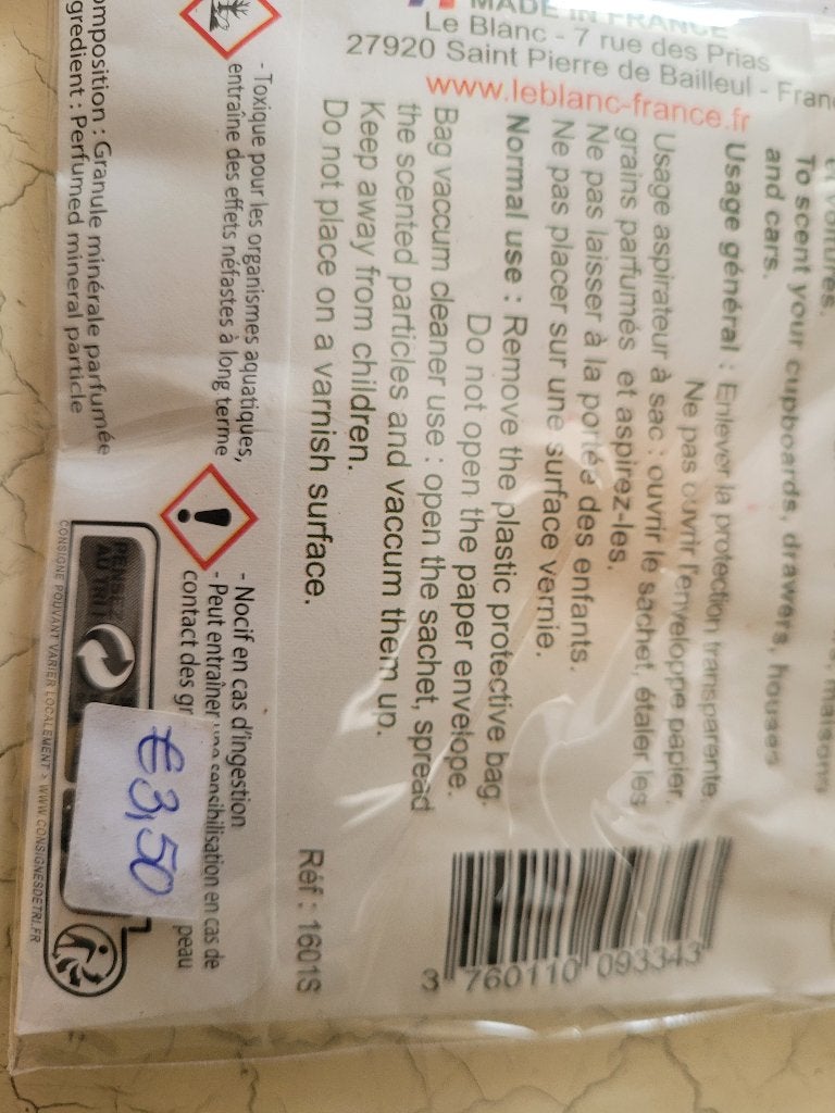 Nieuwe geurzakjes p/st 3 euro, Ophalen of Verzenden