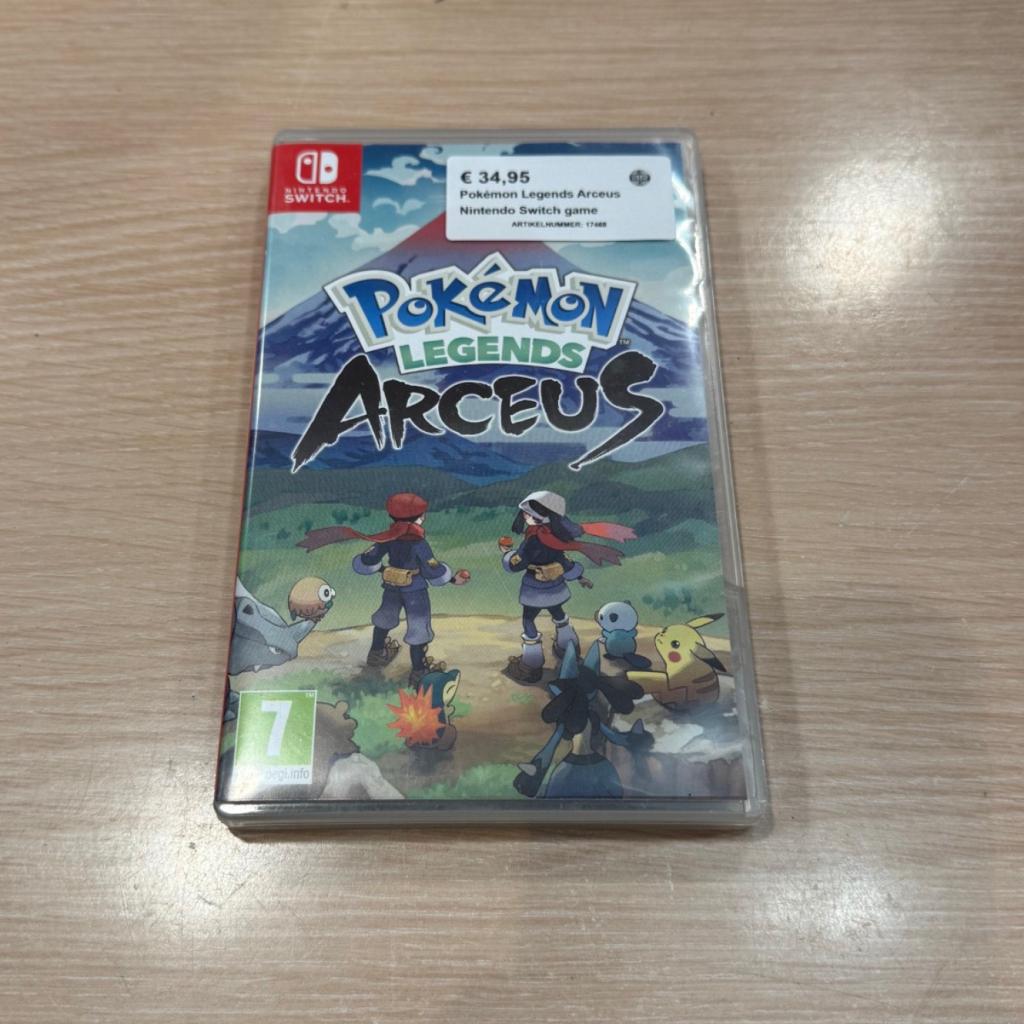 Pokémon Legends Arceus Nintendo Switch game, Spelcomputers en Games, Spelcomputers | Nintendo Switch, Zo goed als nieuw