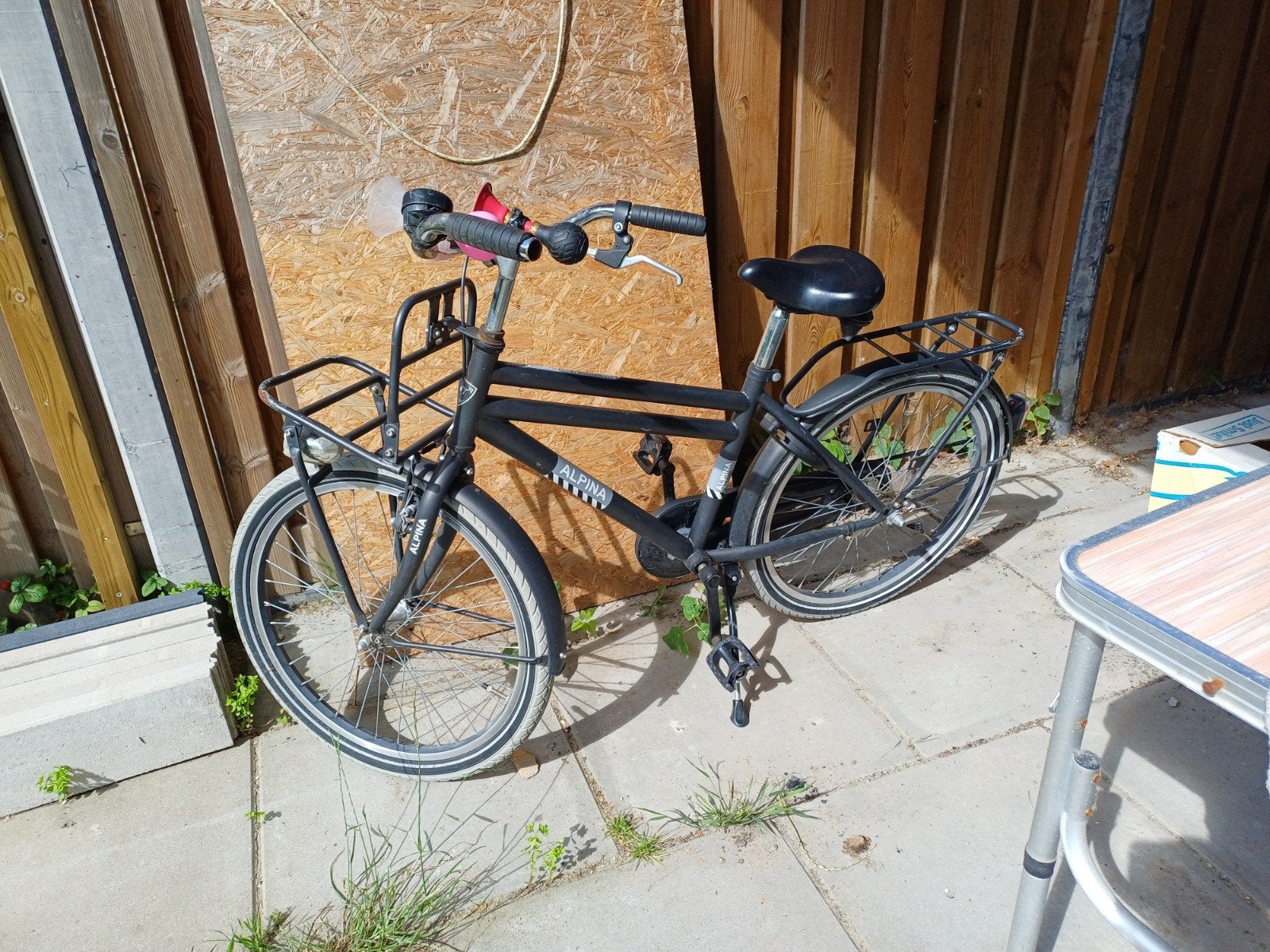 Alpine Kinder Cargo Fiets, Ophalen
