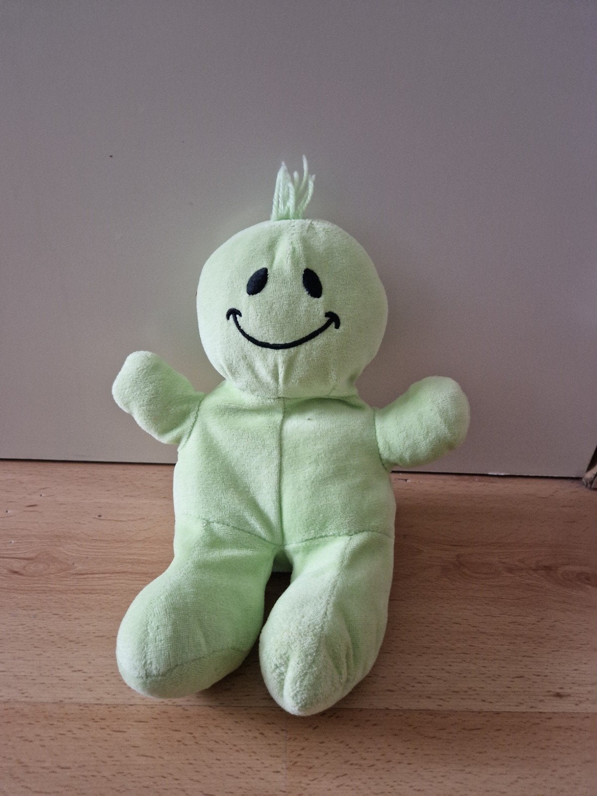 Knuffel da daatjes daatje mintgroen groen licht plush pluche, Ophalen of Verzenden, Zo goed als nieuw, Overige typen