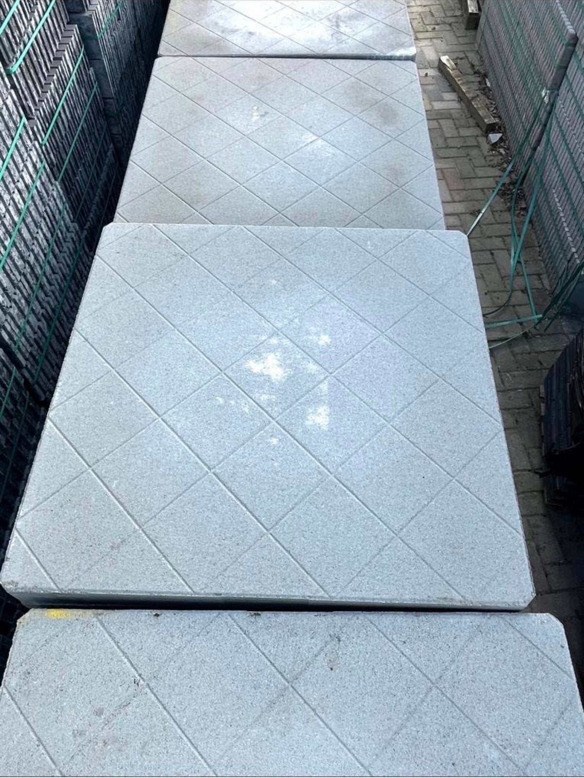 Betonplaten 110x110x11 cm, Tuin en Terras, Tegels en Klinkers, Ophalen of Verzenden, Zo goed als nieuw