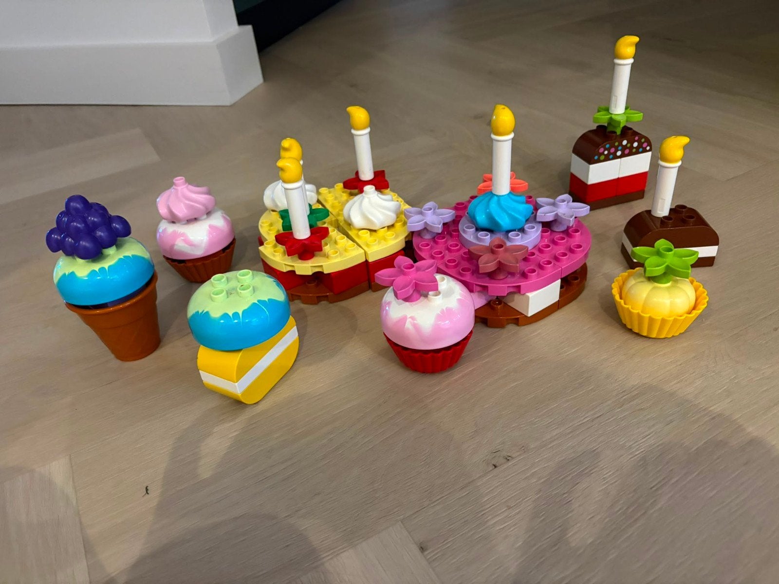 Duplo Taartjes Sets (10862 compleet, 10850 niet compleet), Gebruikt, Ophalen of Verzenden, Duplo, Complete set