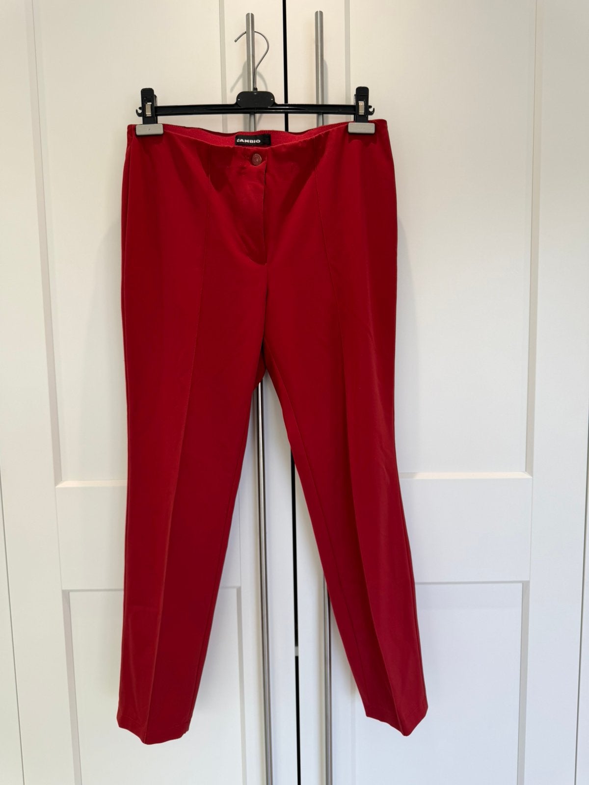 Cambio Ros broek wijnrood d40 42 l xl, Verzenden, Maat 42/44 (L), Zo goed als nieuw, Lang