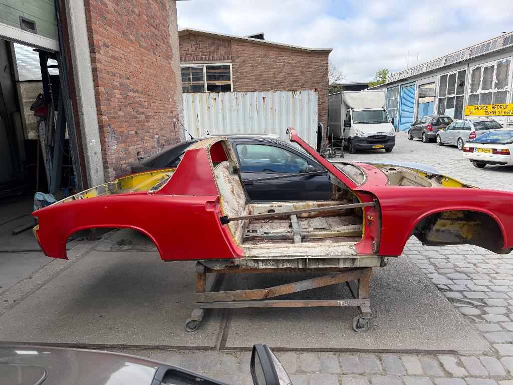 Porsche 914, Achterwielaandrijving, 4 cilinders, Cabriolet, Wit