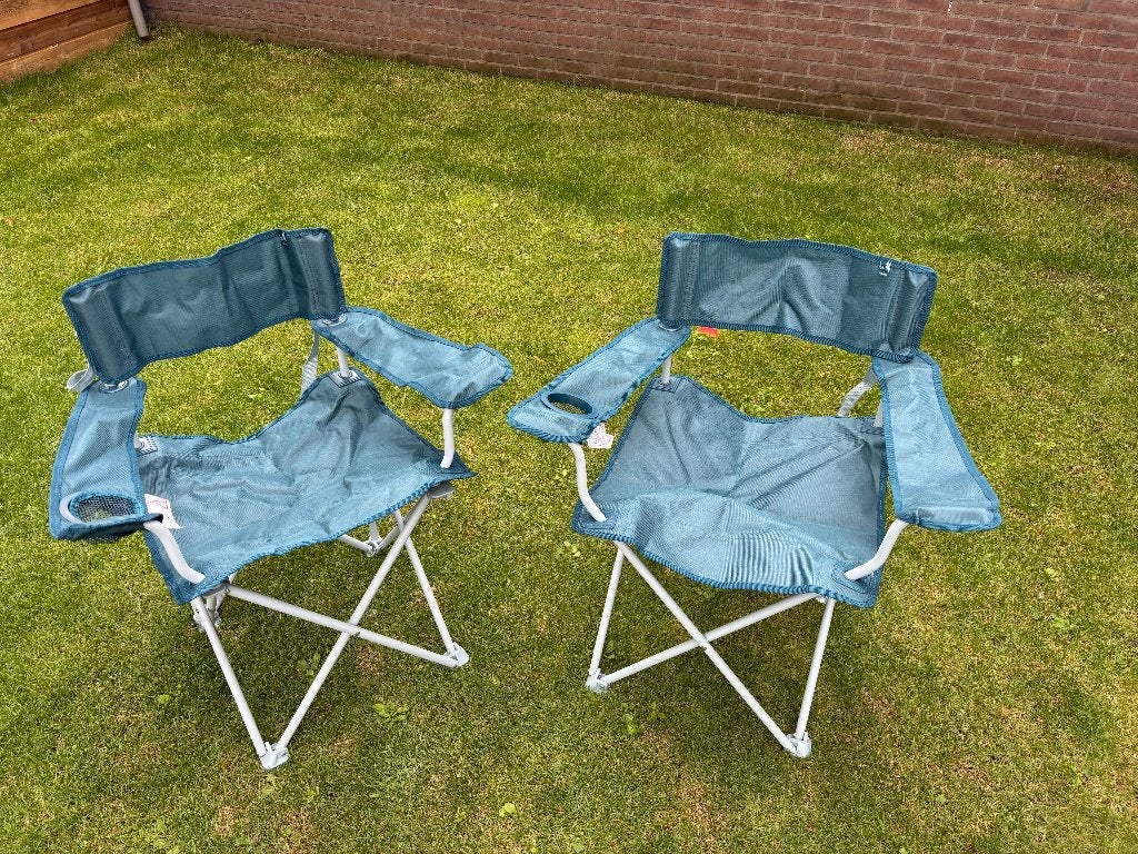 Camping stoelen Dechatlon opvouwbaar (nieuw), Caravans en Kamperen, Kampeermeubelen, Ophalen of Verzenden, Nieuw, Campingstoel