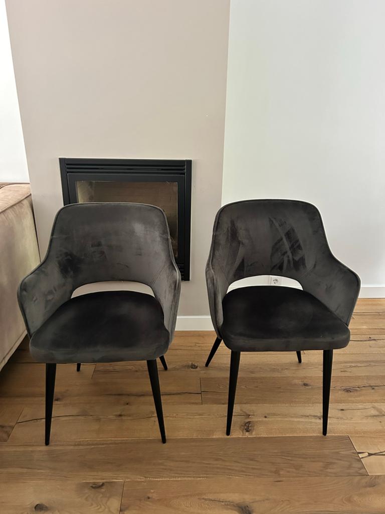 4 stoelen in goede staat - comfortabel en stijlvol, Ophalen, Gebruikt, Vier, Stof