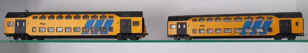 NS Dubbeldekker met doos, Hobby en Vrije tijd, Modeltreinen | H0, Gelijkstroom, Analoog, Ophalen, Overige merken