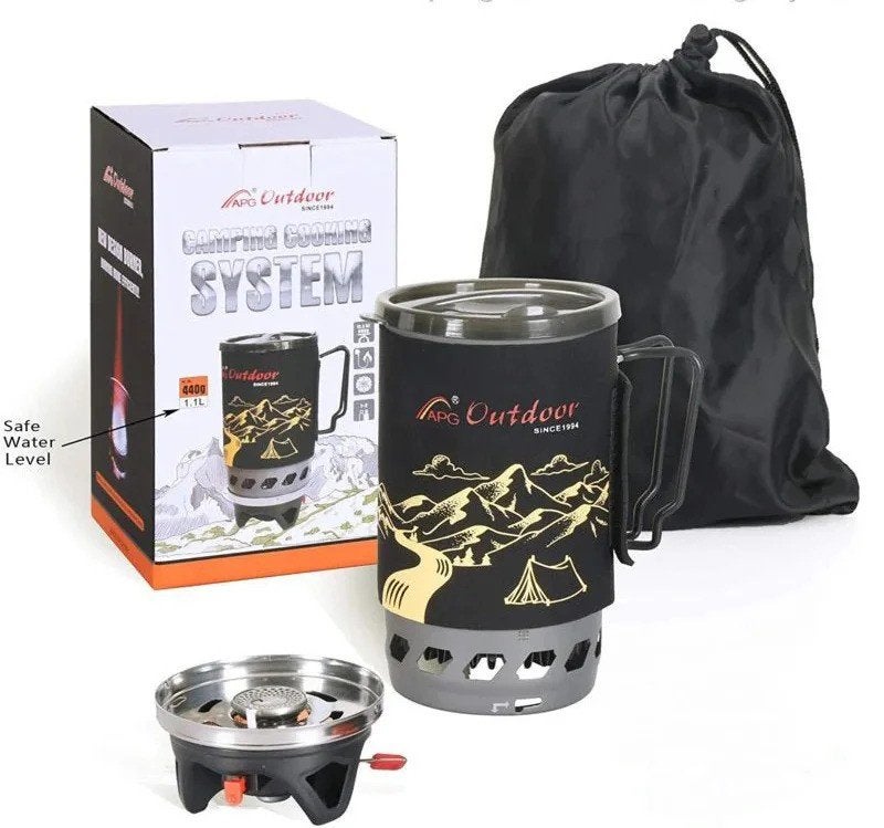 APG JetBoil Kooksysteem 1400 ml, kooktoestel all in one, Caravans en Kamperen, Outdoorsportshop, Nieuw, APG, Info@outdoorsportshop.nl