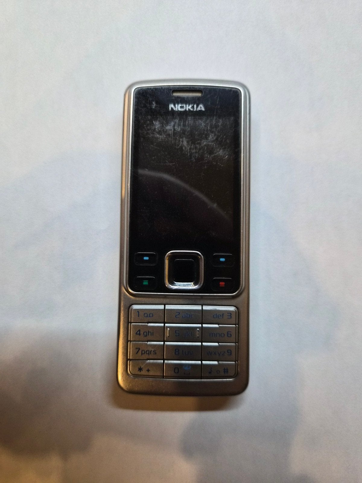 Nokia 6300 RM-217 Klassieke Mobiele Telefoon - Zilver/Zwart, Telecommunicatie, Mobiele telefoons | Nokia, Fysiek toetsenbord, Ophalen of Verzenden