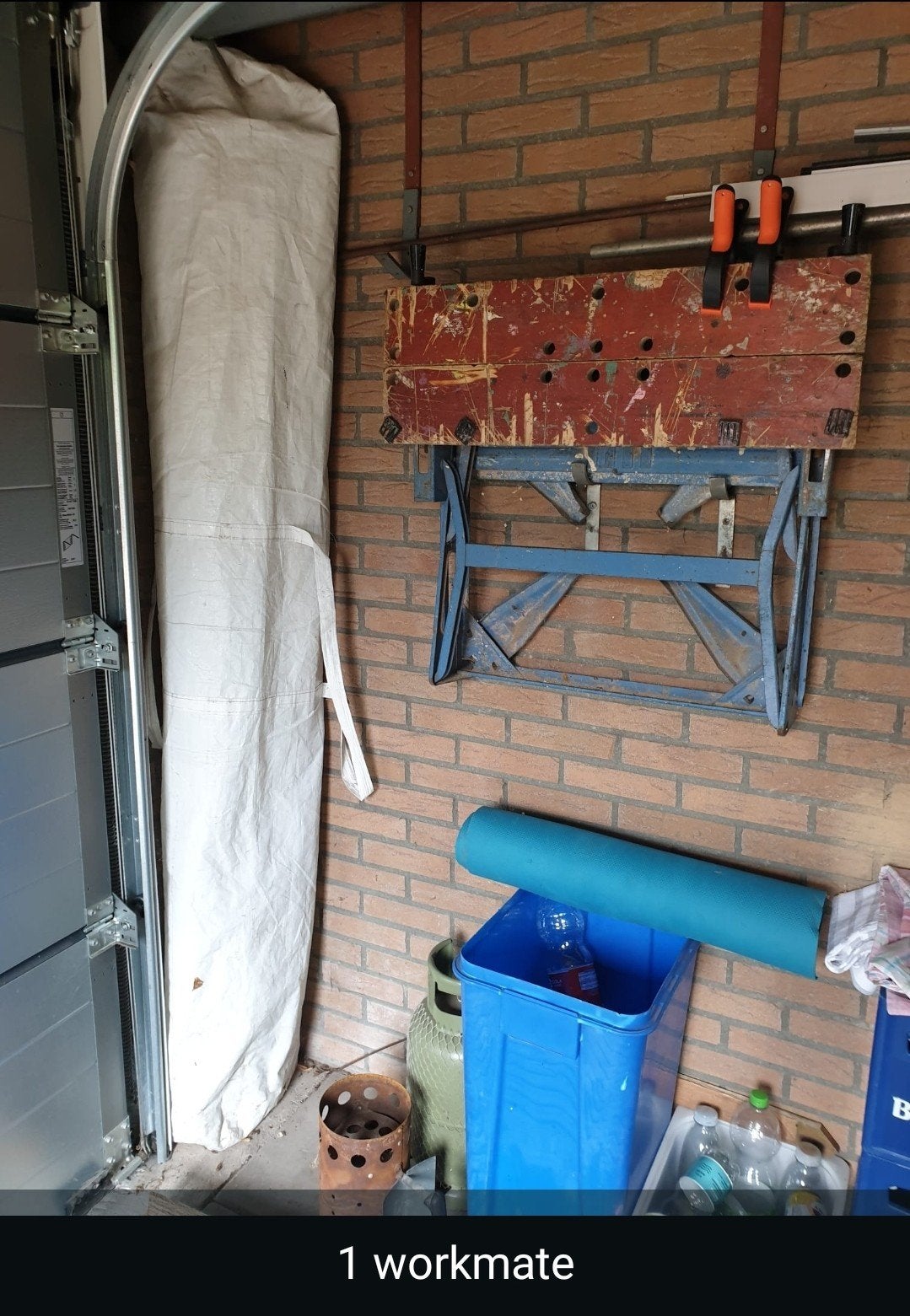 Workmate werkbank - gebruikt, Doe-het-zelf en Verbouw, Werkbanken, Ophalen, Gebruikt, 70 tot 120 cm, Bankschroef