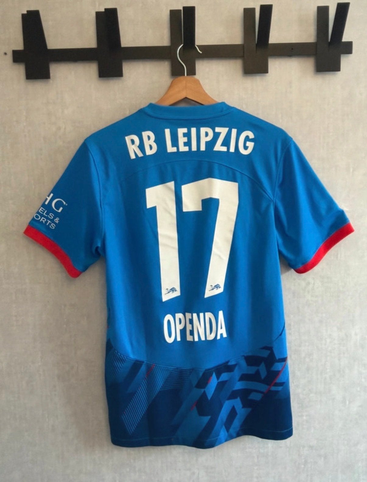 RB Leipzig Derde tenue 2023/2024 - Openda #17 - Maat S, Maat S, Verzenden, Zo goed als nieuw, Shirt
